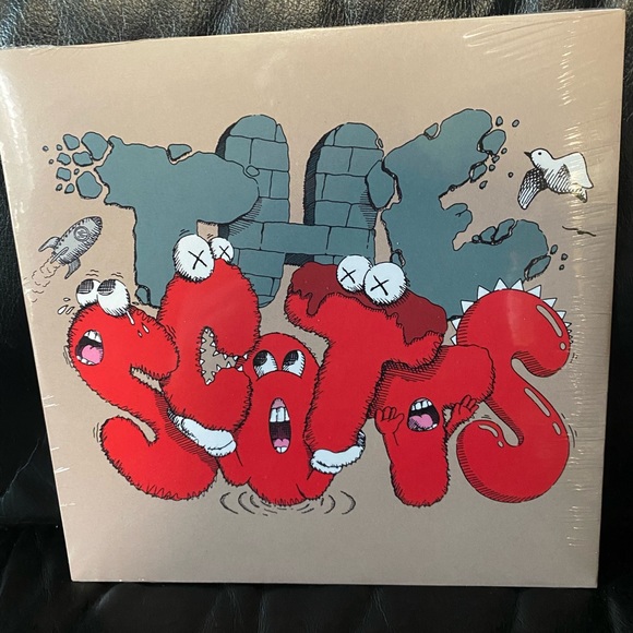 CACTUS JACK Other - KAWS ARTWORK-THE SCOTTS 7” VINYL (Travis/CUDI)